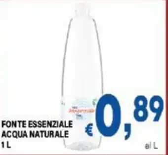 FONTE ESSENZIALE ACQUA NATURALE 1 l