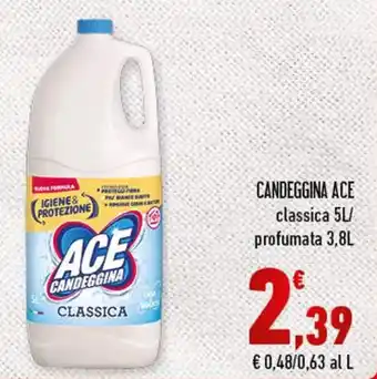 Conad City CANDEGGINA ACE classica 5L/ profumata 3,8L offerta