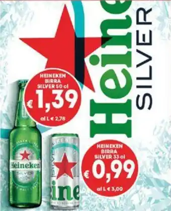DEM HEINEKEN BIRRA SILVER 33 cl offerta