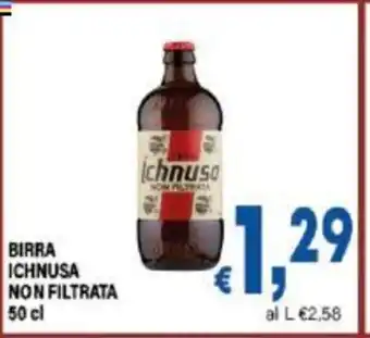 DEM BIRRA ICHNUSA NON FILTRATA 50 cl offerta