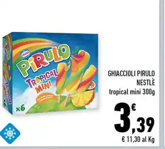 Conad City GHIACCIOLI PIRULO NESTLÈ tropical mini 300g offerta