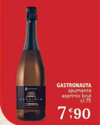 Deco Supermercati GASTRONAUTA spumante asprinio brut cl 75 offerta