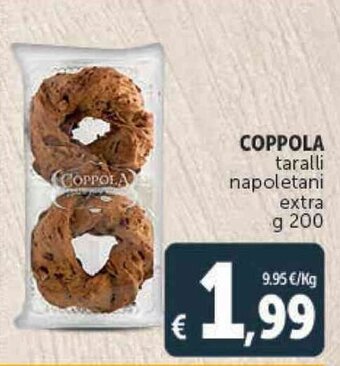 Deco Supermercati COPPOLA taralli napoletani extra g 200 offerta