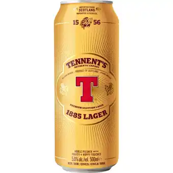 Iperal Birra tennent's 1885 lager offerta