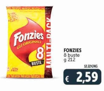 Deco Supermercati FONZIES 8 buste g 212 offerta