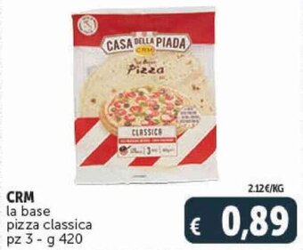 Deco Supermercati CRM la base pizza classica pz 3 - g 420 offerta