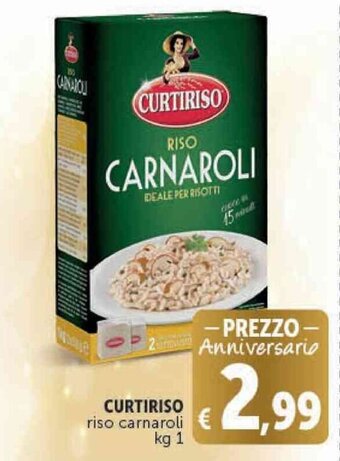 Deco Supermercati CURTIRISO riso carnaroli kg 1 offerta