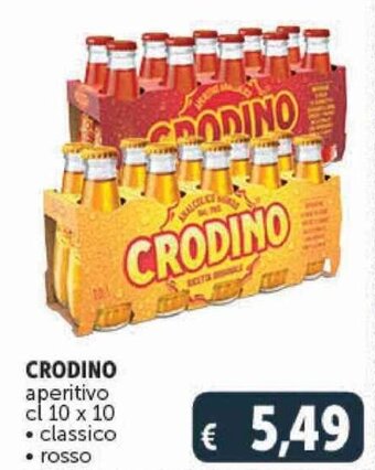 Deco Supermercati CRODINO aperitivo cl 10 x 10 offerta