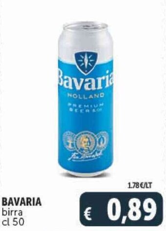 Deco Supermercati BAVARIA birra cl 50 offerta
