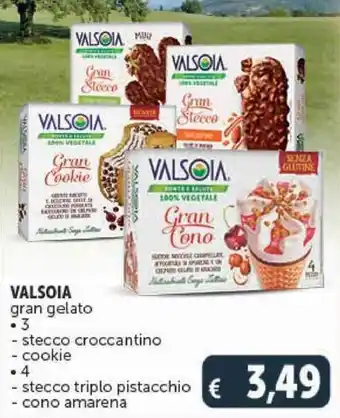 Deco Supermercati VALSOIA gran gelato 3 offerta