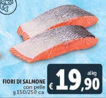 Deco Supermercati FIORI DI SALMONE con pelle g 150/250 ca. offerta