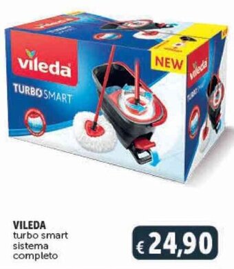 Deco Supermercati VILEDA turbo smart sistema completo offerta