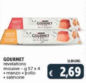 Deco Supermercati GOURMET revelations mousse - g 57 x 4 offerta