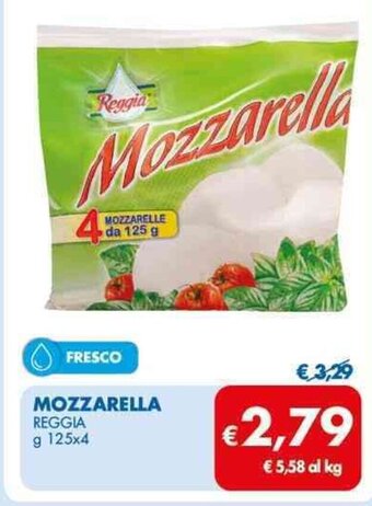 MD Discount MOZZARELLA REGGIA g 125x4 offerta