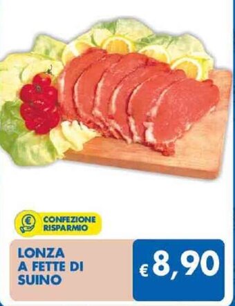 MD Discount LONZA A FETTE DI SUINO offerta