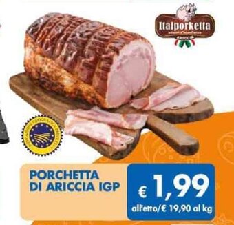 MD Discount PORCHETTA DI ARICCIA IGP offerta