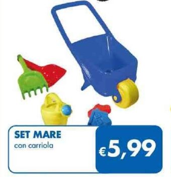 MD Discount SET MARE con carriola offerta