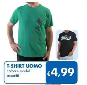 MD Discount T-SHIRT UOMO colori e modelli assortiti offerta