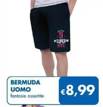 MD Discount BERMUDA UOMO fantasie assortite offerta