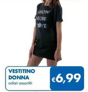 MD Discount VESTITINO DONNA colori assortiti offerta