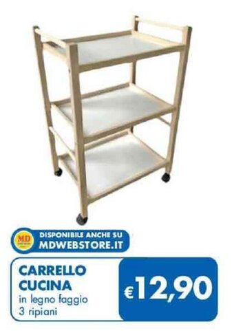 MD Discount CARRELLO CUCINA offerta