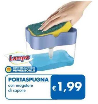 MD Discount Lampo PORTASPUGNA offerta