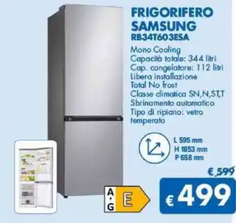 MD Discount FRIGORIFERO SAMSUNG RB347603ESA offerta