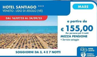 MD Discount HOTEL SANTIAGO offerta