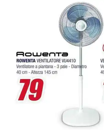 Trony ROWENTA VENTILATORE VU4410 offerta