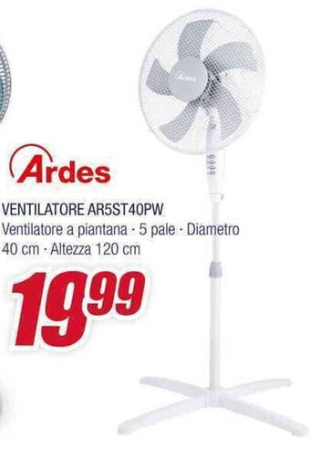 Trony Ardes VENTILATORE AR5ST40PW offerta