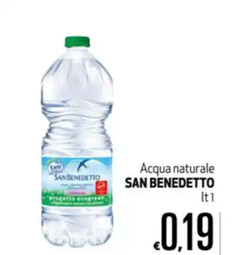 San Benedetto Acqua naturale 1lt