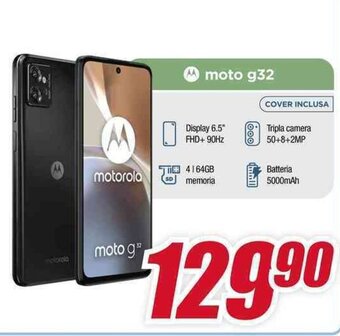 Trony motorola moto g32 offerta