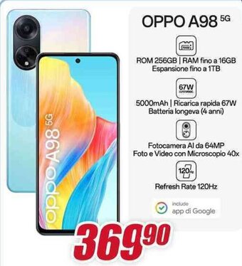 Trony OPPO A98 5G offerta