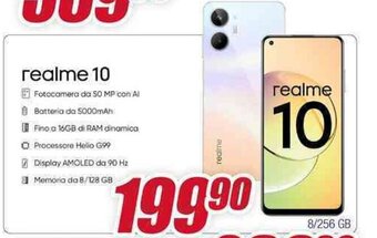 Trony realme 10 offerta