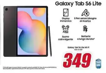 Trony Galaxy Tab S6 Lite offerta