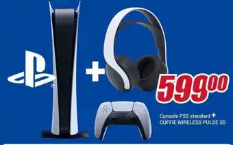 Trony Console PS5 standard + CUFFIE WIRELESS PULSE 3D offerta