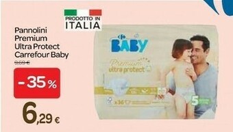 Carrefour Carrefour Baby Pannolini Premium Ultra Protect offerta