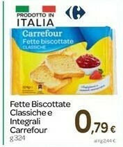 Carrefour Carrefour - Fette Biscottate Classiche 324 g(ml) offerta