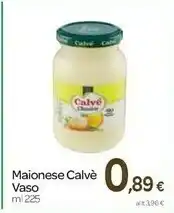 Carrefour Calvè Maionese Classica 225 G(ml) offerta