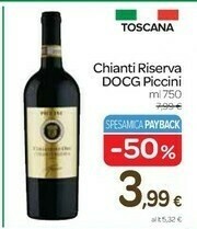 Carrefour Piccini Chianti 750 G(ml) offerta
