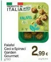 Carrefour Carrefour Garden Gourmet Falafel Ceci E Spinaci offerta