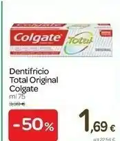 Carrefour Colgate Dentifricio Total Original 75 Ml offerta