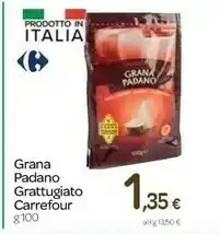Carrefour Grana Padano Carrefour Grattugiato offerta
