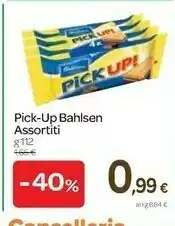 Carrefour Bahlsen Bahlsen - Pick Up! Choco 112 g(ml) offerta