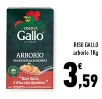RISO GALLO arborio 1Kg