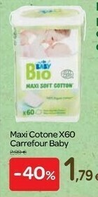 Carrefour Carrefour Baby Maxi Cotone offerta