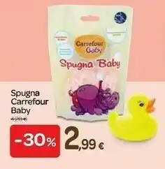 Carrefour Carrefour Spugna Baby offerta