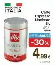 Carrefour Express Illy Illy - Caffè Espresso 250 g(ml) offerta