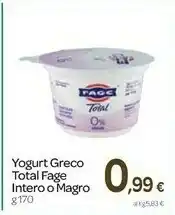 Carrefour Express Fage Yogurt Greco offerta