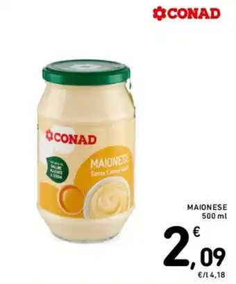 Conad MAIONESE 500 ml offerta